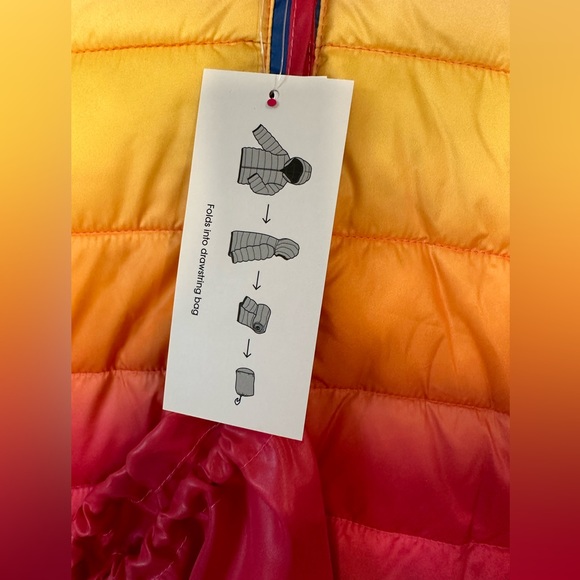 Epic Threads Girls Rainbow Packable Puffer Jacket NWT Various Sizes - Picture 2 of 9